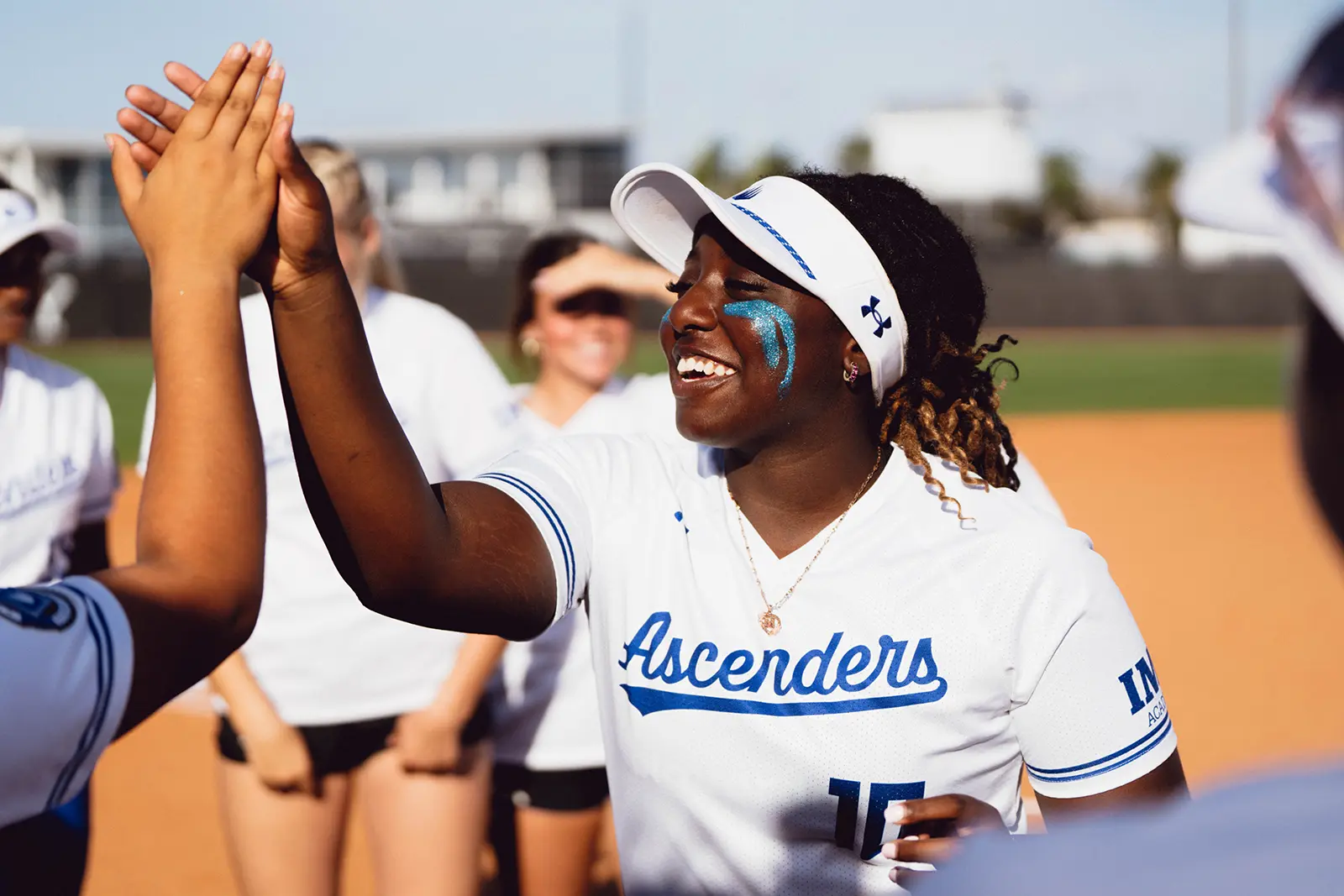 IMG Academy student-athlete looking up